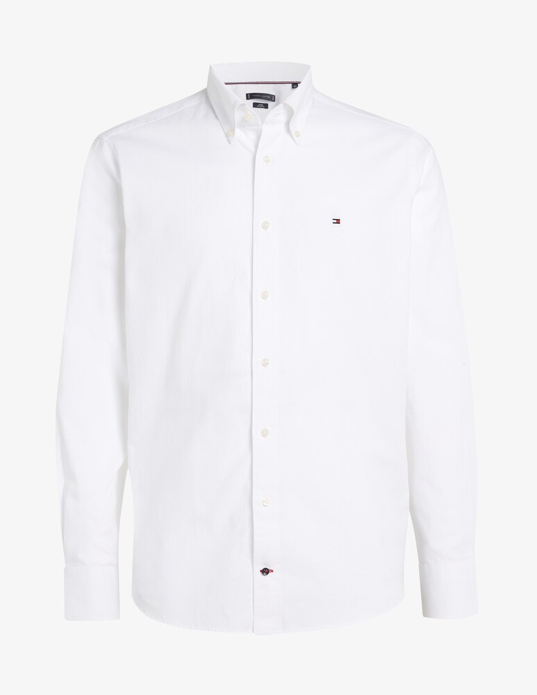 Tommy Hilfiger Camicia Solid Oxford Regular Fit