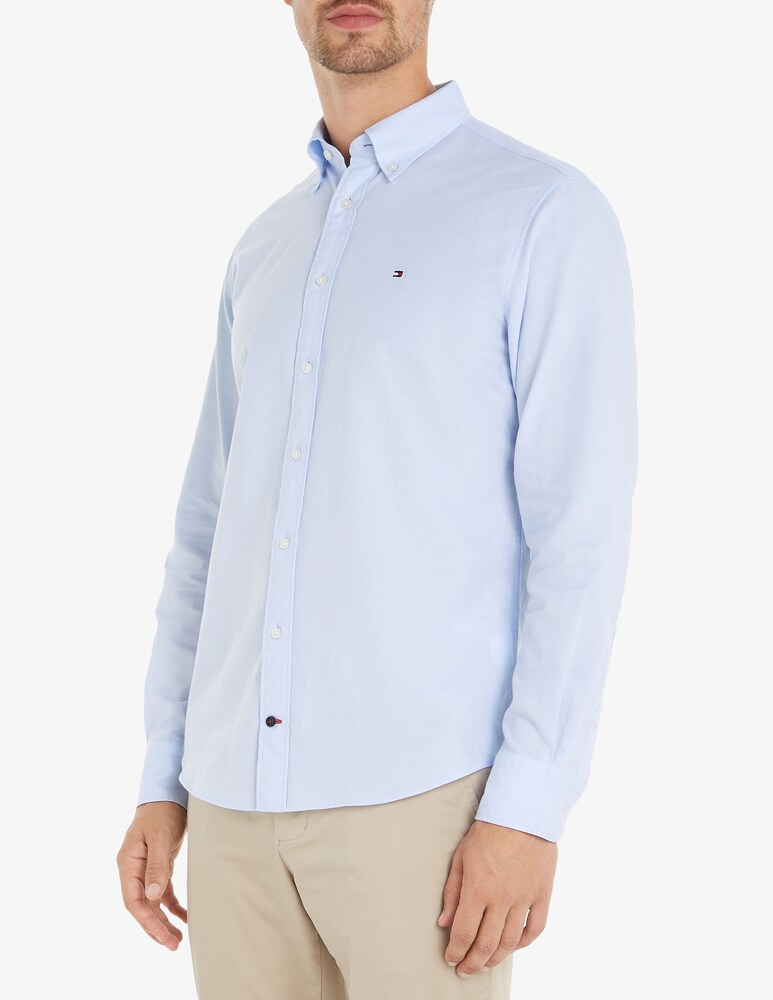 Tommy Hilfiger Camicia solid oxford regular fit