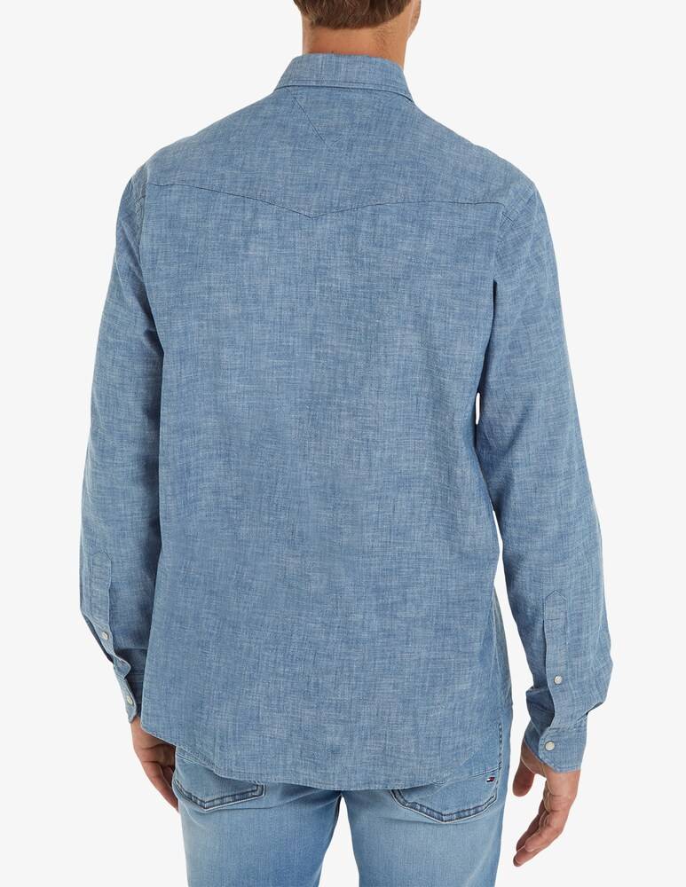 Tommy Hilfiger Camicia Western Chambray