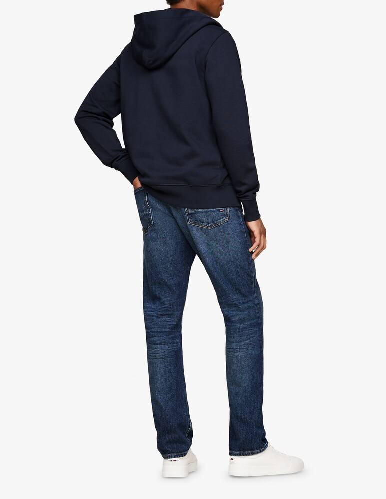 Tommy Hilfiger Felpa Con Cappuccio E Zip Roundall Logo