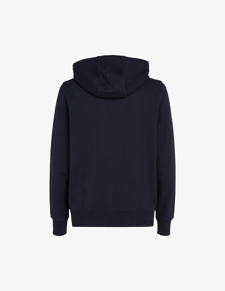 Tommy Hilfiger Felpa Con Cappuccio Logo Scritta Flag