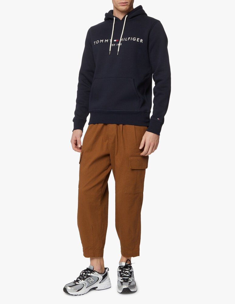 Tommy Hilfiger Felpa Con Cappuccio Tommy Logo