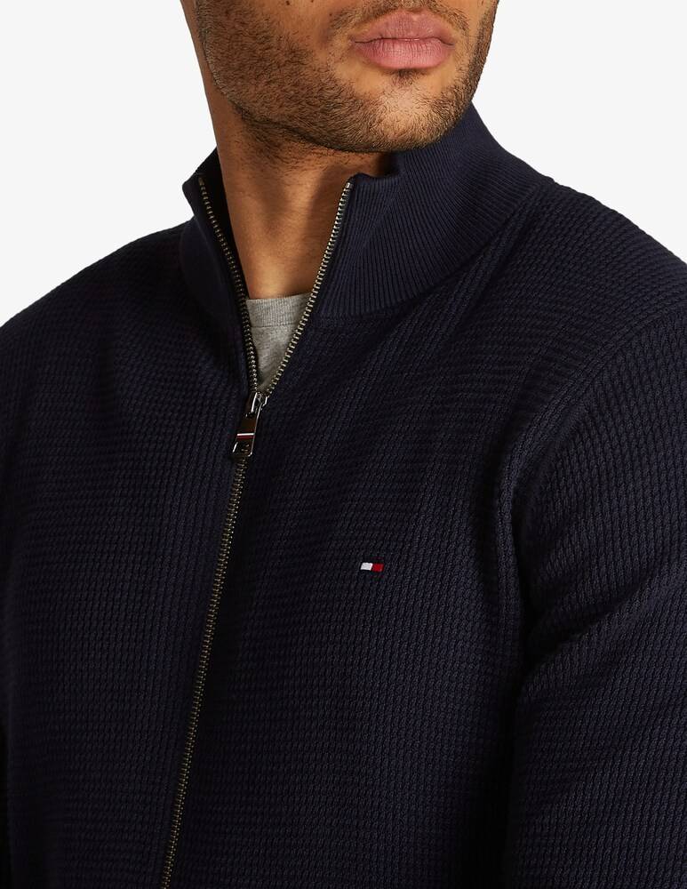 Tommy Hilfiger Felpa Con Zip Struttura
