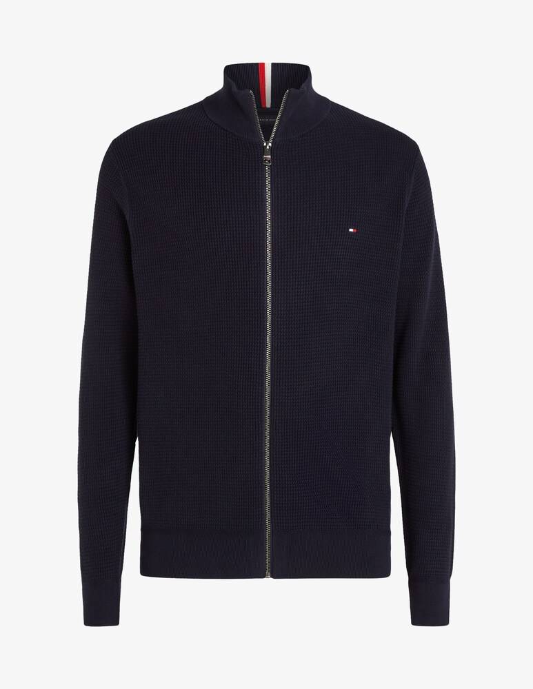 Tommy Hilfiger Felpa Con Zip Struttura