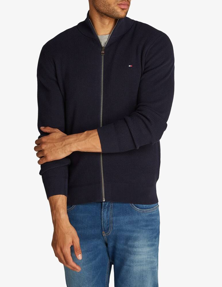 Tommy Hilfiger Felpa con zip struttura