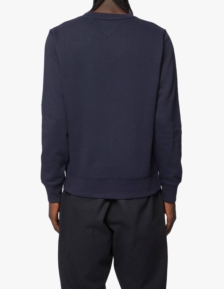 Tommy Hilfiger Felpa Girocollo Con Logo E Scritta