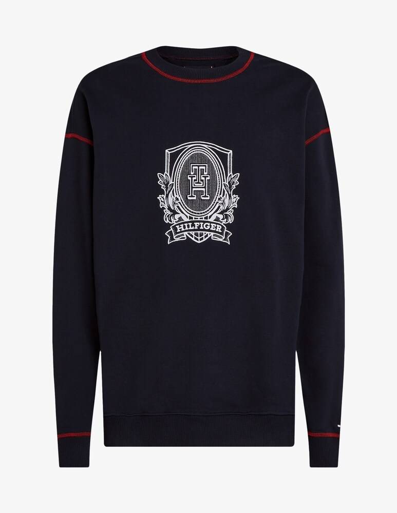 Tommy Hilfiger Felpa Girocollo Heraldic