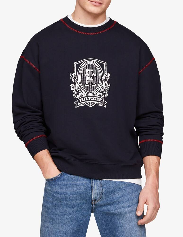 Tommy Hilfiger Felpa girocollo heraldic