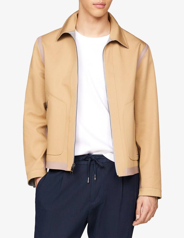 Tommy Hilfiger Giacca collo camicia tech