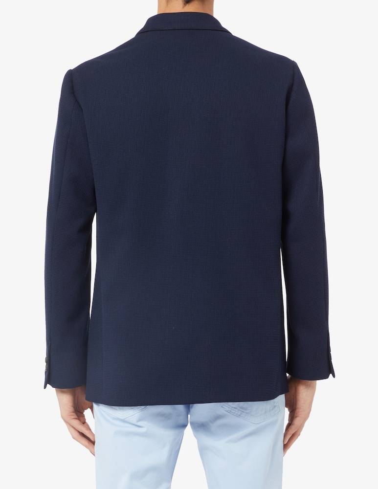 Tommy Hilfiger Giacca Doppio Petto Stretch Nido D Ape