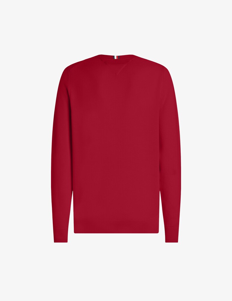 Tommy Hilfiger Maglia girocollo chain ridge structure