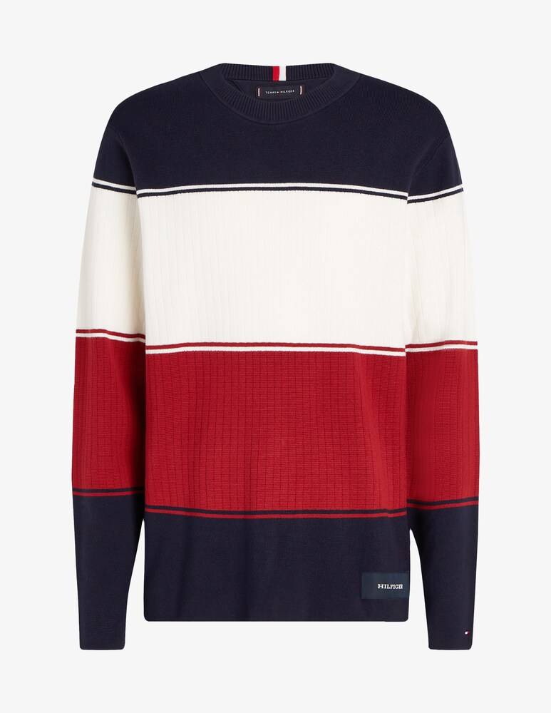 Tommy Hilfiger Maglia Girocollo In Cotone