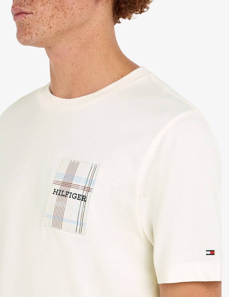 Tommy Hilfiger Maglietta Con Taschino Check