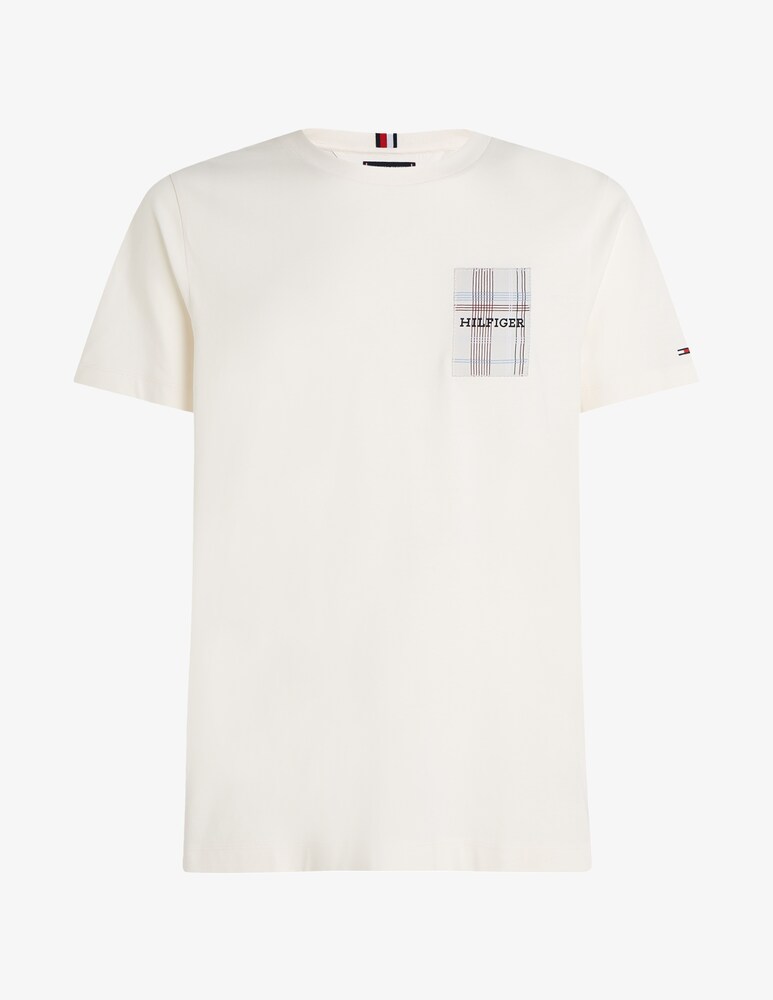 Tommy Hilfiger Maglietta Con Taschino Check