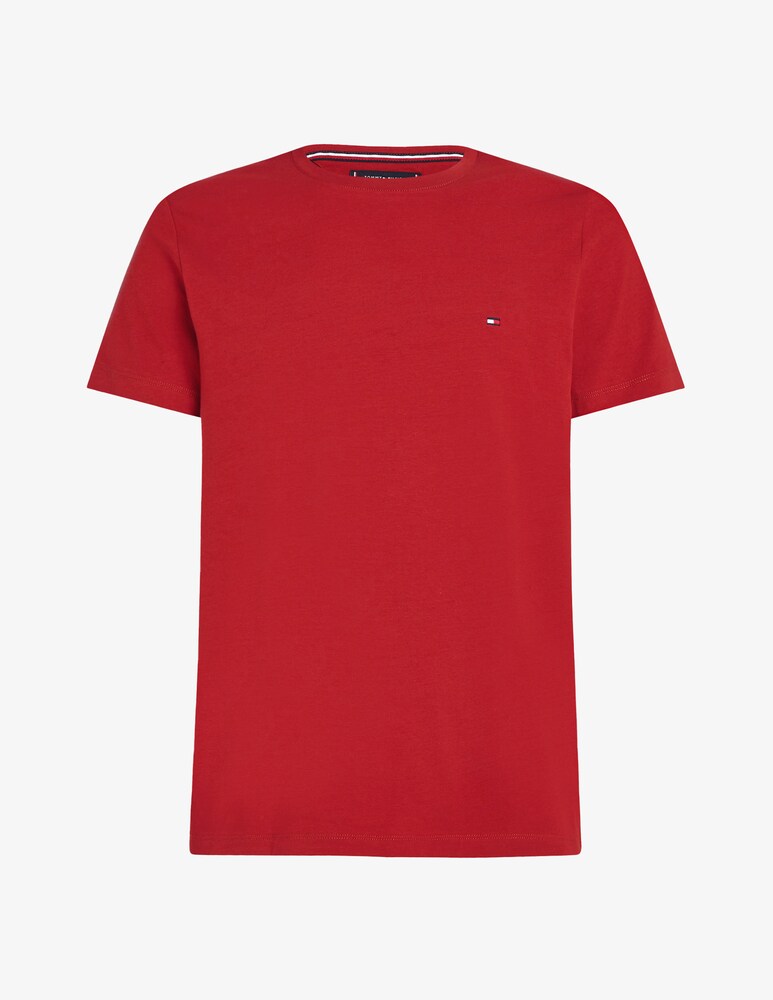 Tommy Hilfiger Maglietta loghino stretch slim