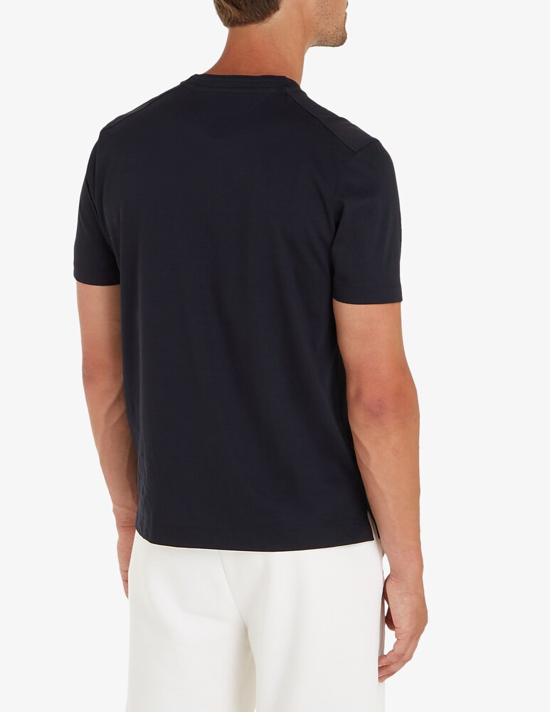 Tommy Hilfiger Maglietta Mercerized Loghino Manica