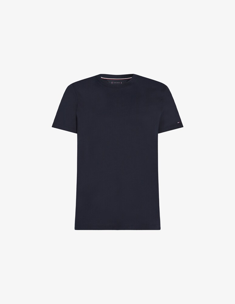 Tommy Hilfiger Maglietta Mercerized Loghino Manica