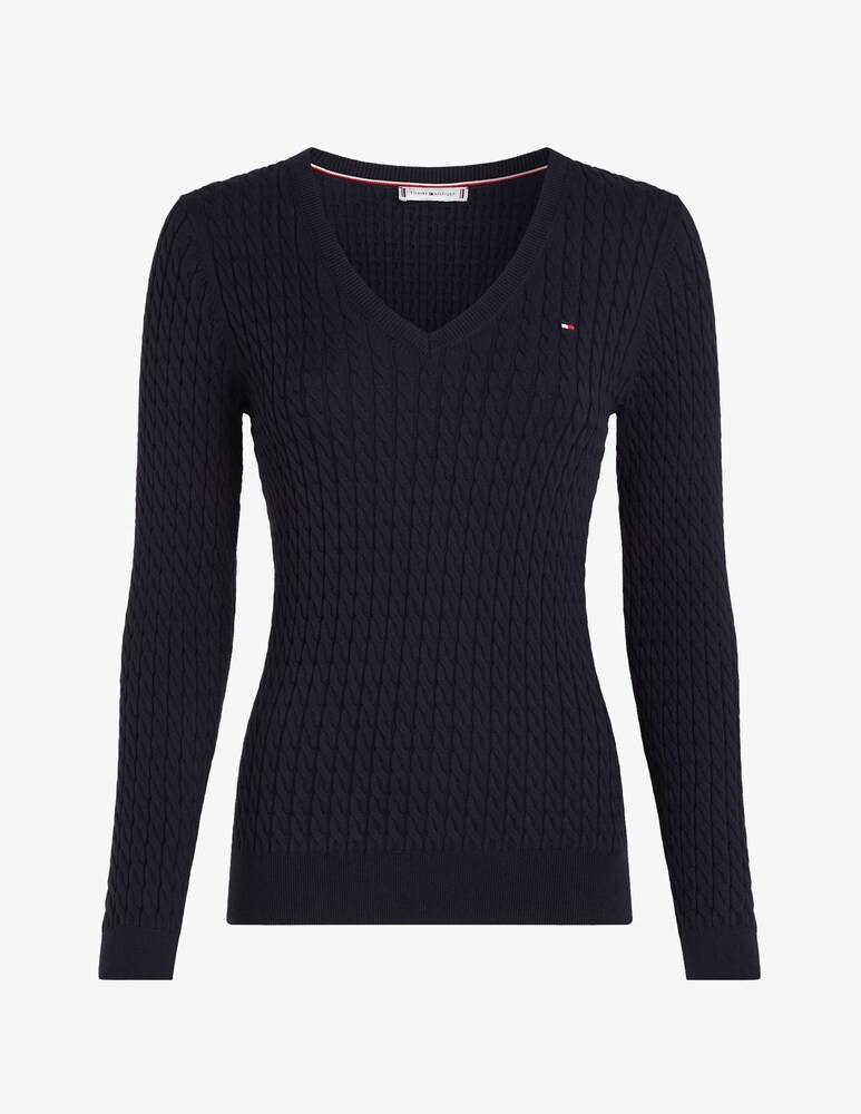 Tommy Hilfiger Maglione In Misto Cotone