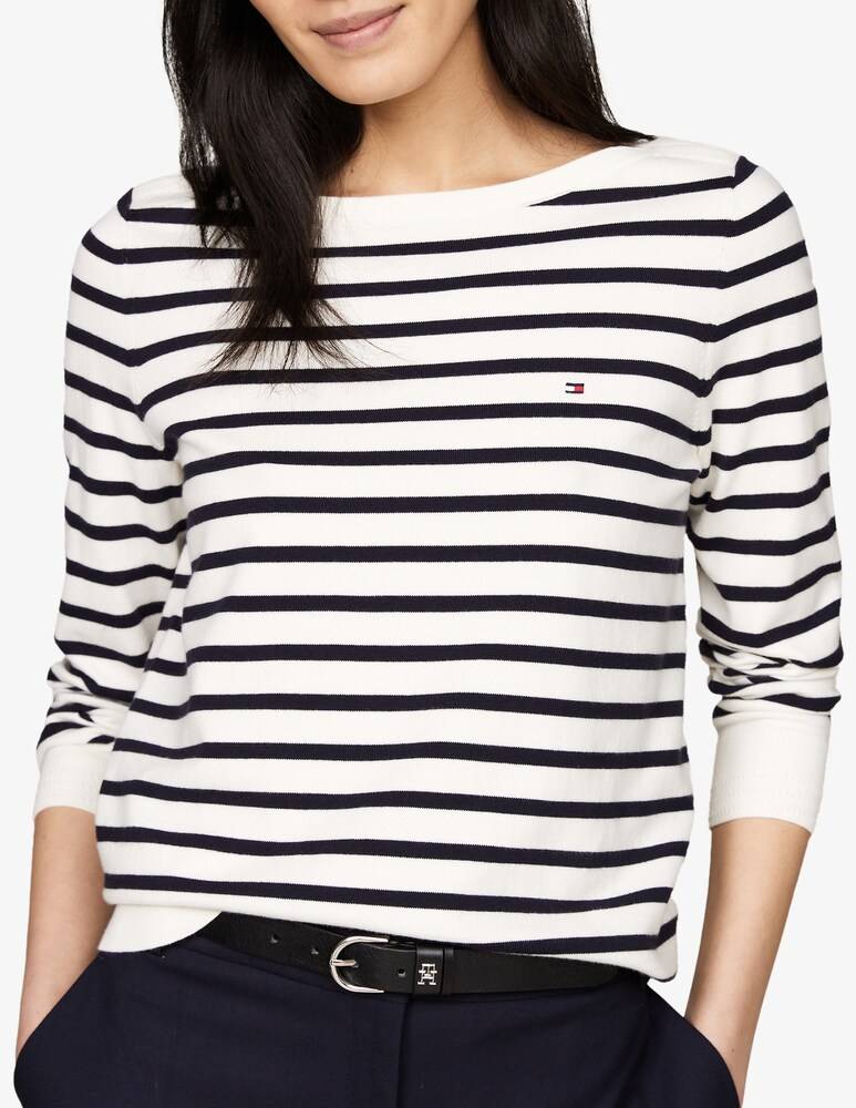 Tommy Hilfiger Maglione In Misto Cotone