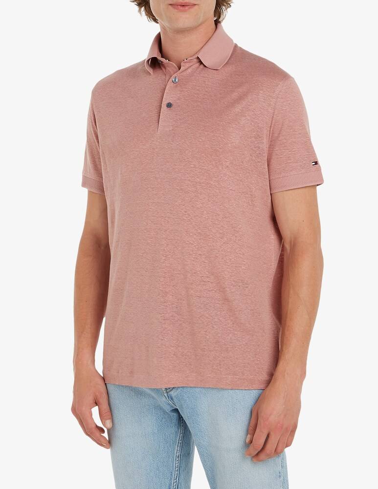 Tommy Hilfiger Polo in lino regular fit