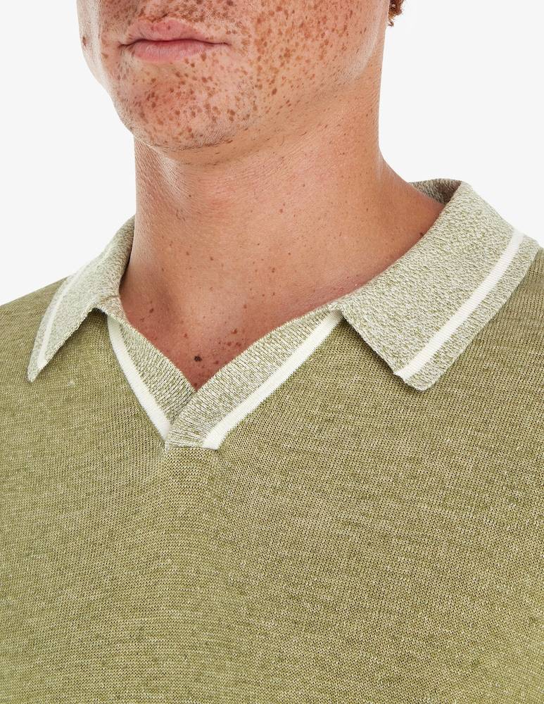 Tommy Hilfiger Polo Misto Lino Revere