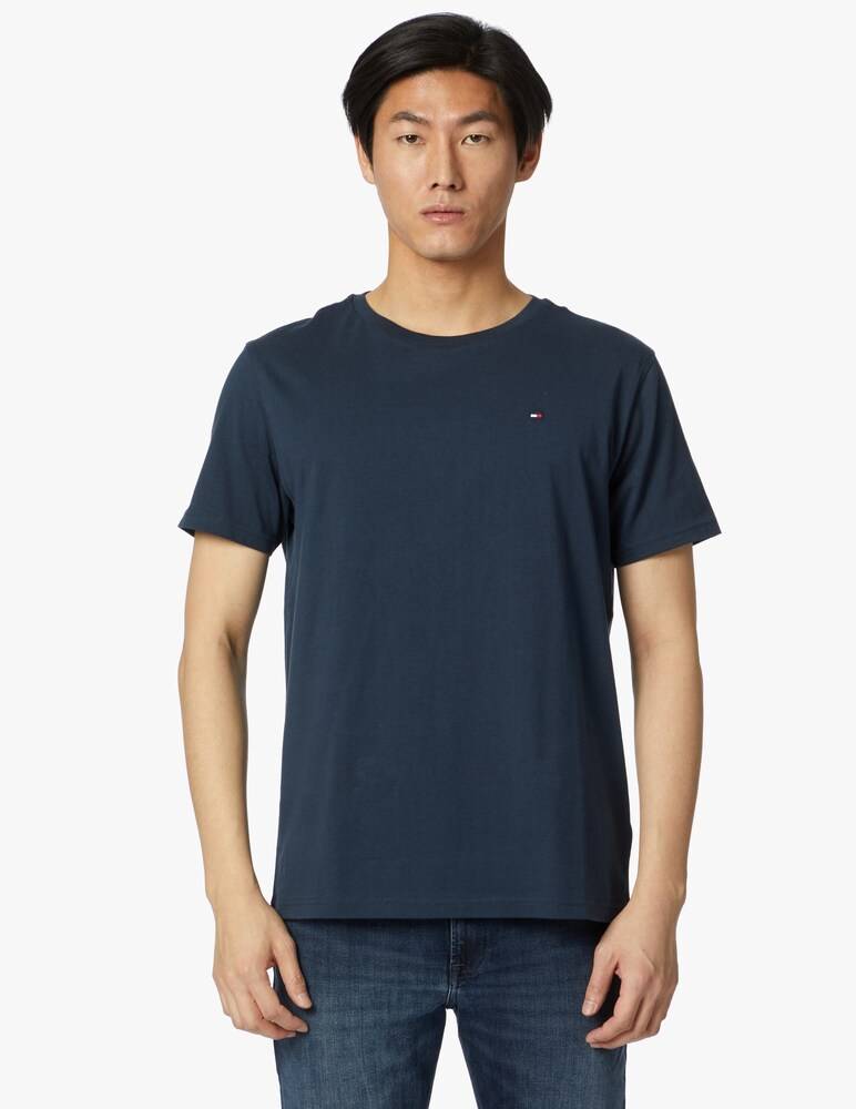 Tommy Hilfiger T-shirt In Cotone Biologico In Cotone