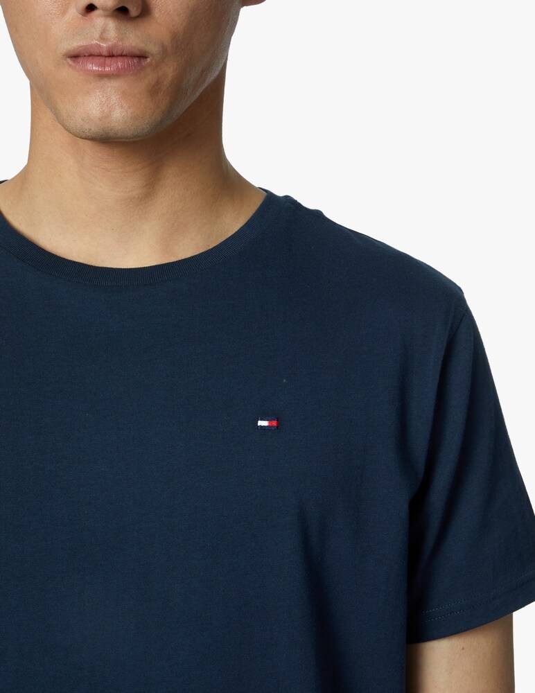 Tommy Hilfiger T-shirt In Cotone Biologico In Cotone
