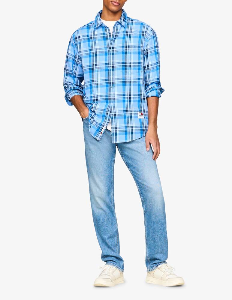 Tommy Jeans Camicia Maniche Lunghe Check Flanellina