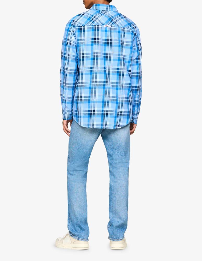 Tommy Jeans Camicia Maniche Lunghe Check Flanellina