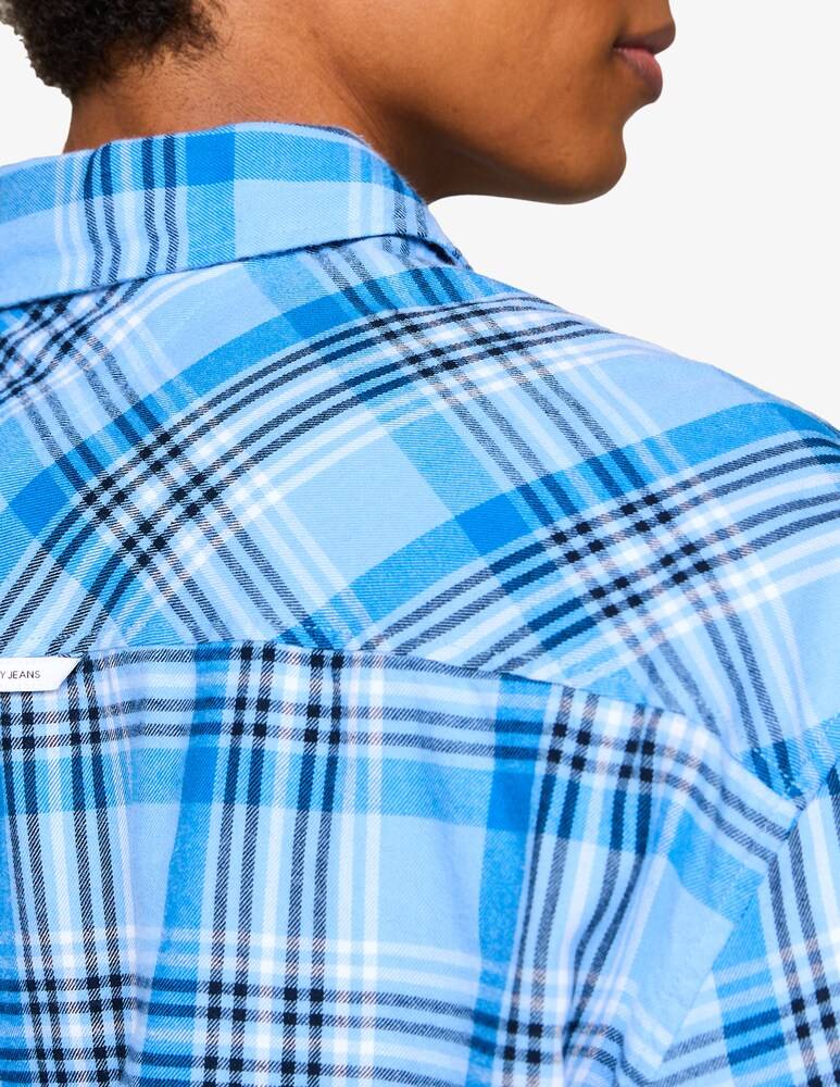 Tommy Jeans Camicia Maniche Lunghe Check Flanellina