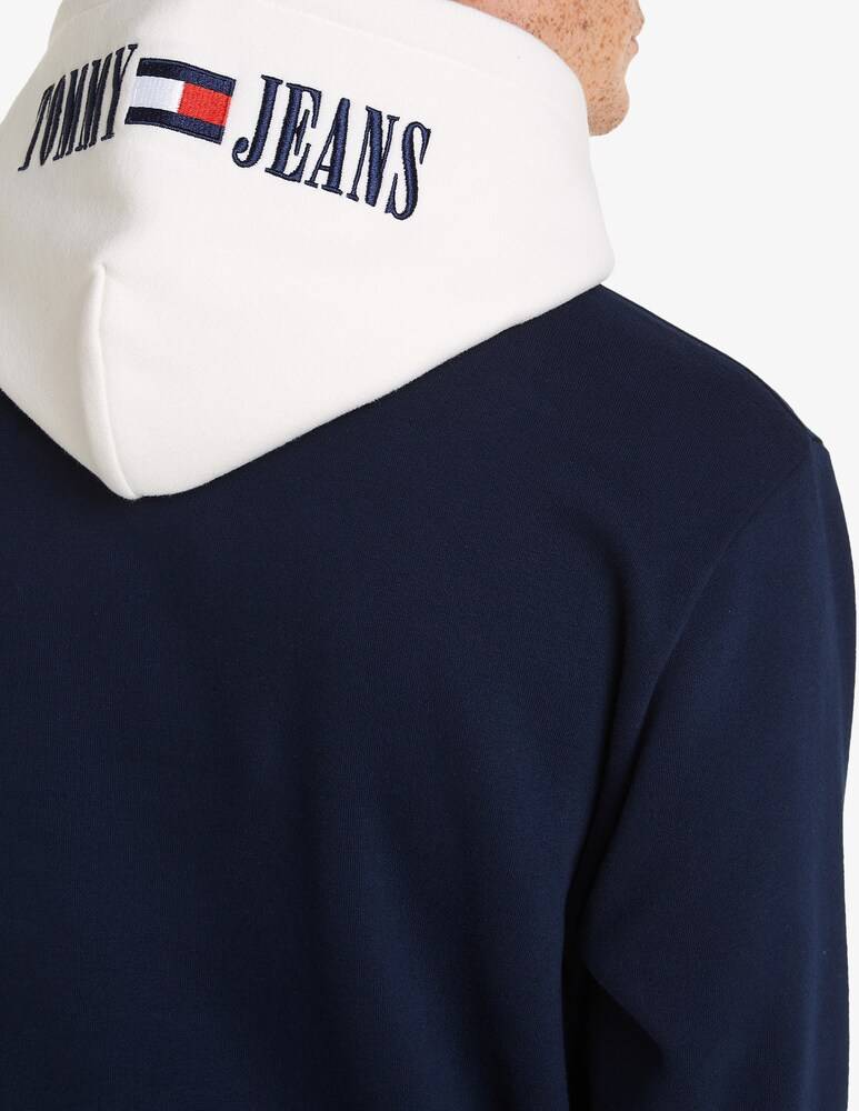 Tommy Jeans Felpa Con Cappuccio Archive Colorblock