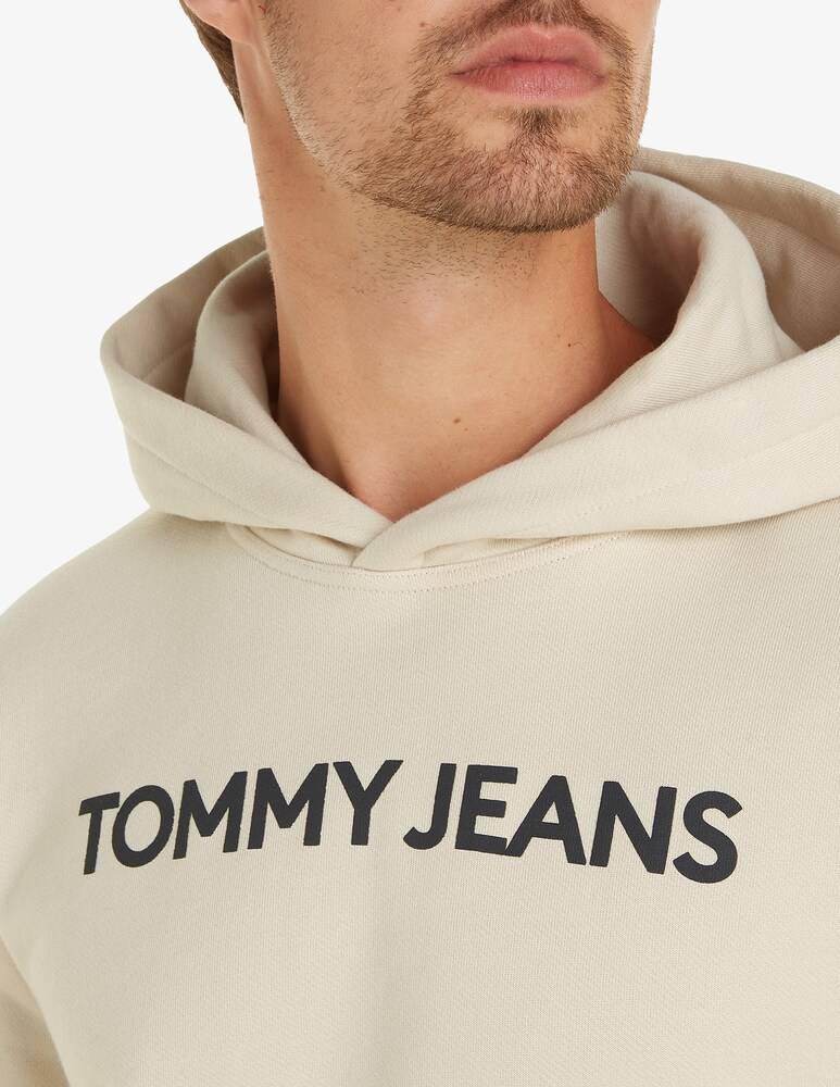 Tommy Jeans Felpa Con Cappuccio Big Logo Linear