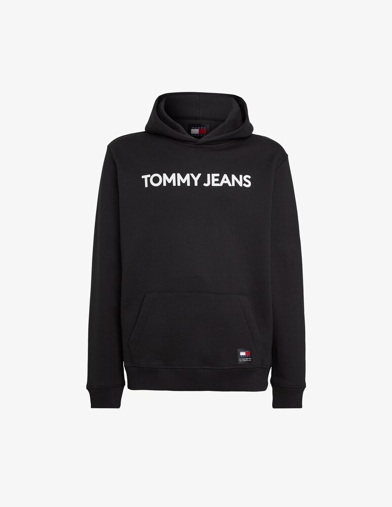 Tommy Jeans Felpa Con Cappuccio Big Logo Linear