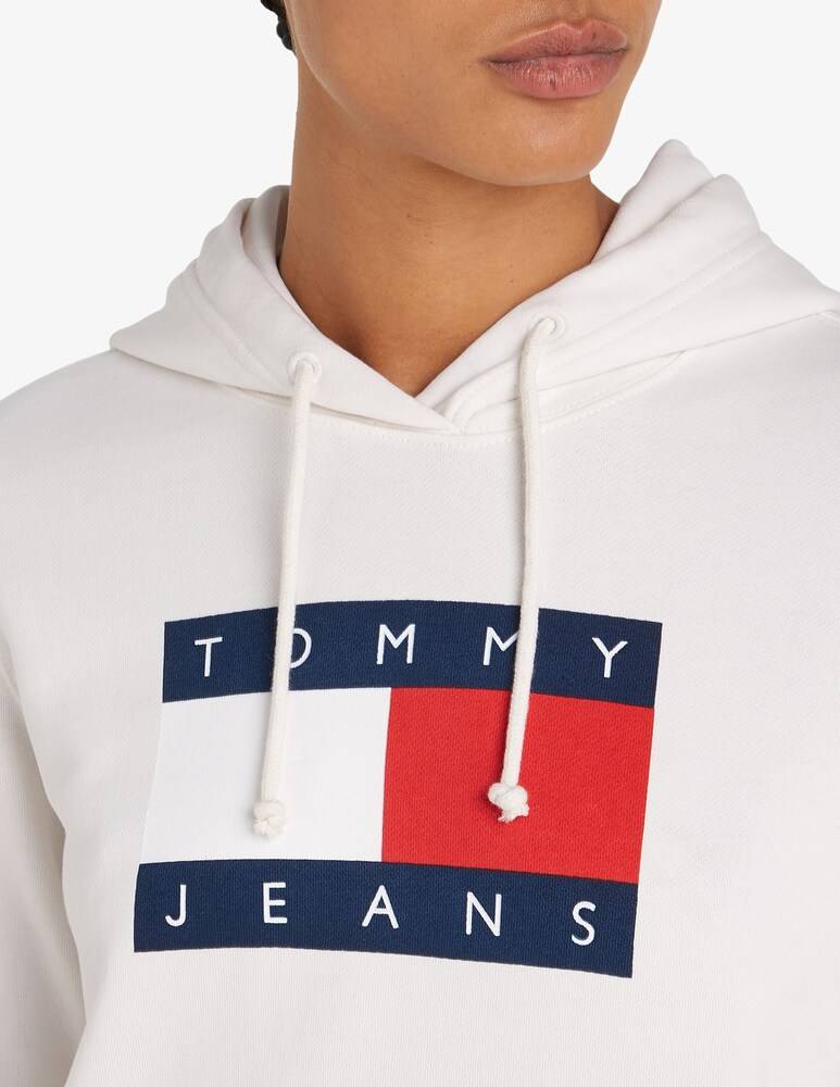 Tommy Jeans Felpa Con Cappuccio In Cotone