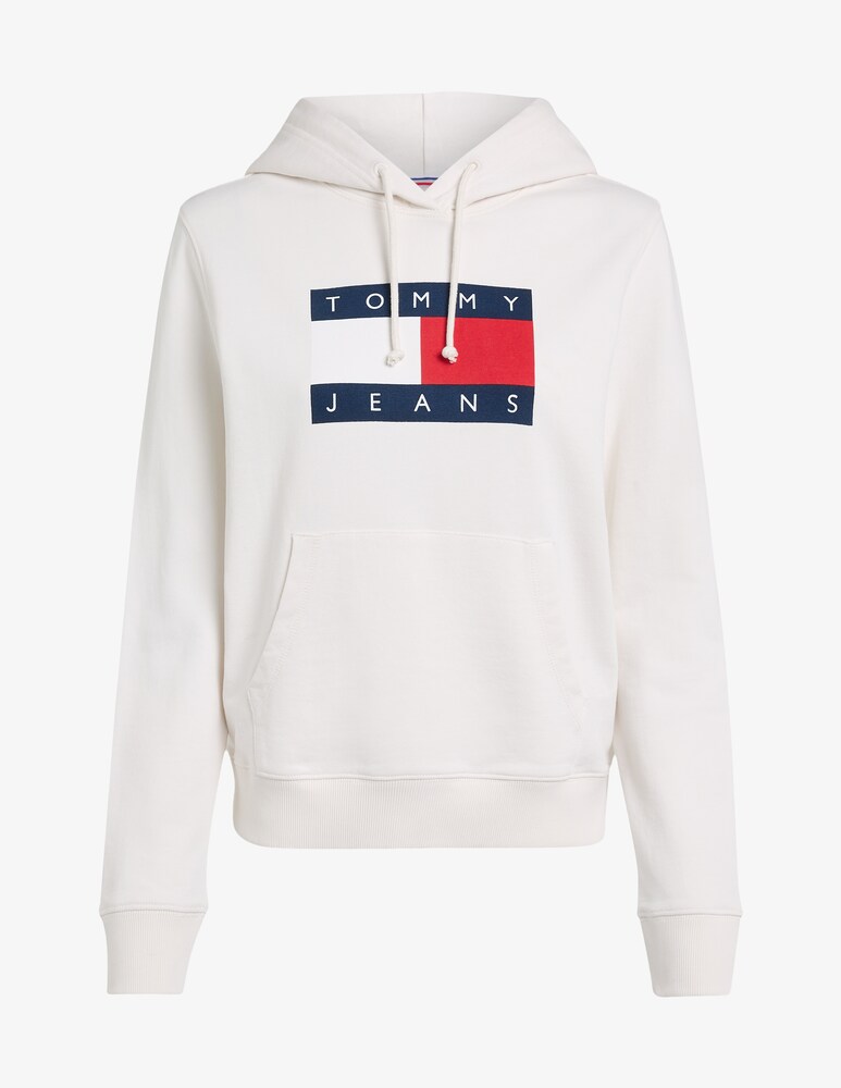 Tommy Jeans Felpa Con Cappuccio In Cotone