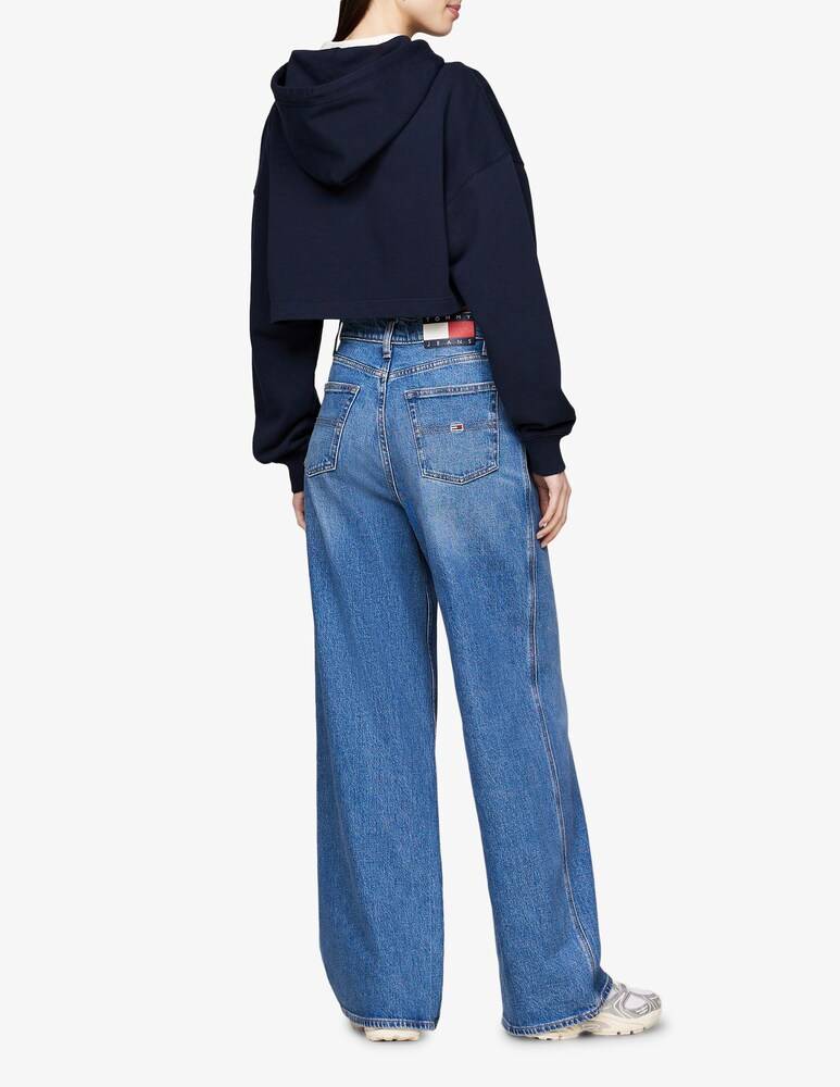 Tommy Jeans Felpa Con Cappuccio In Cotone