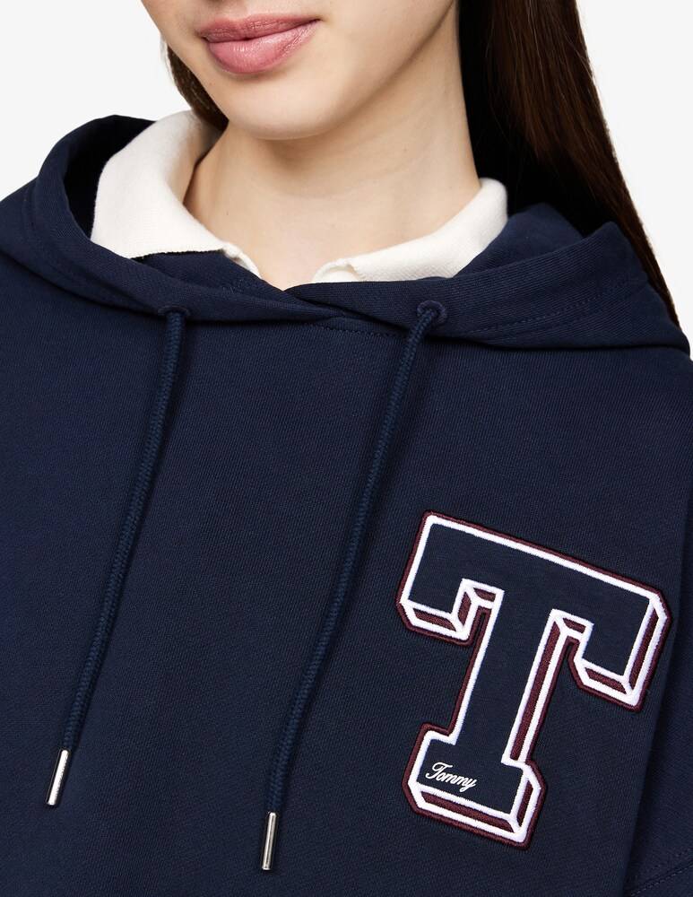 Tommy Jeans Felpa Con Cappuccio In Cotone