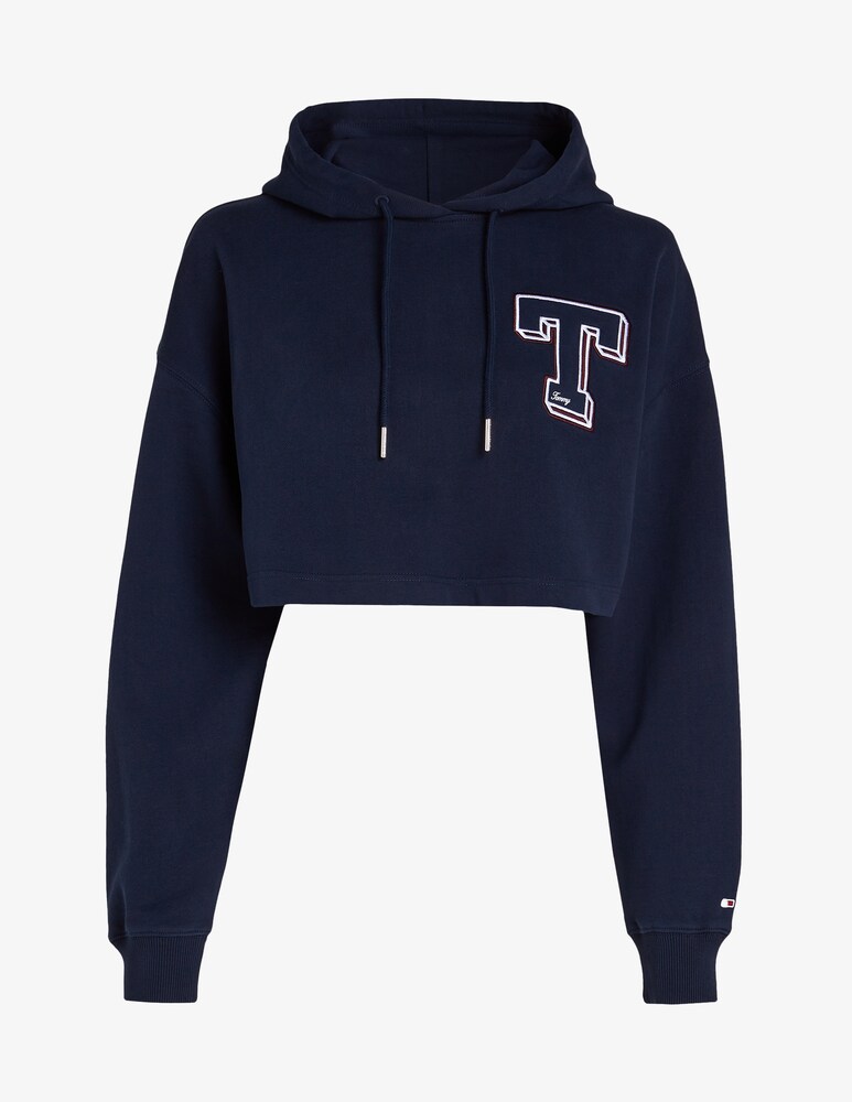 Tommy Jeans Felpa Con Cappuccio In Cotone