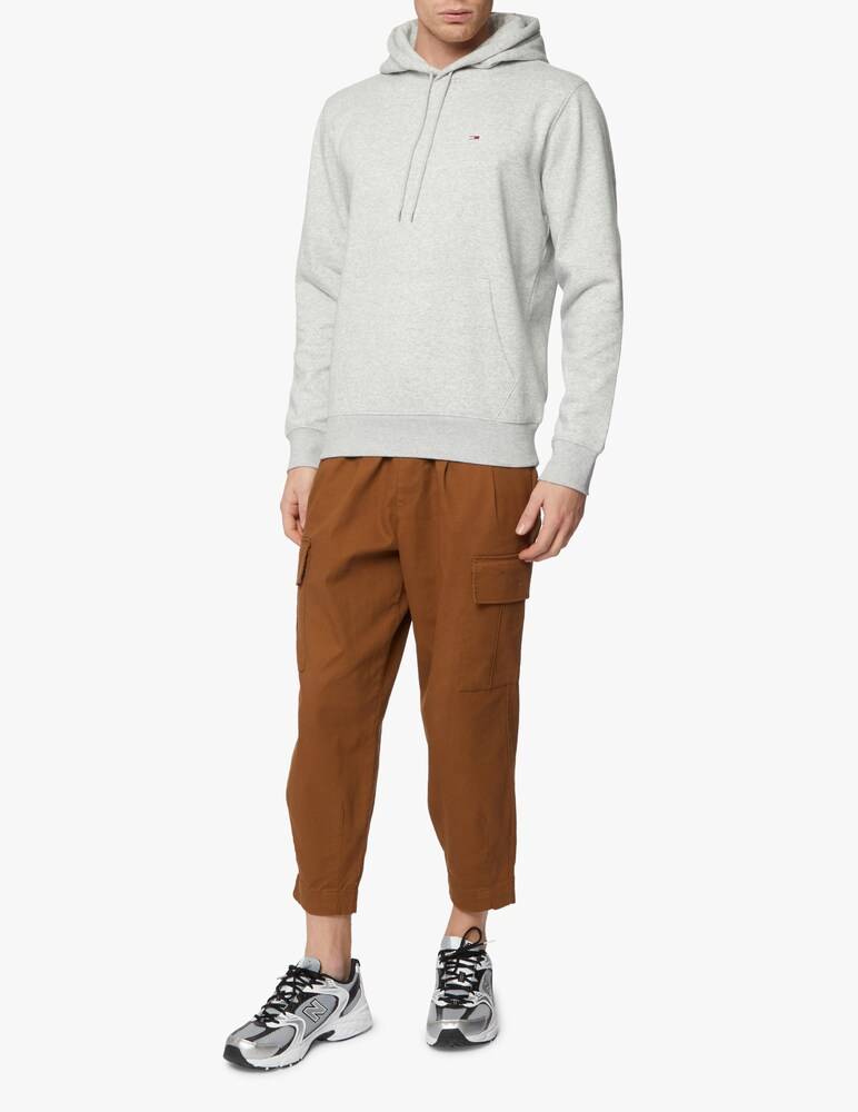 Tommy Jeans Felpa Con Cappuccio Patch Bandierina