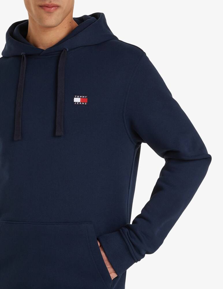 Tommy Jeans Felpa Con Cappuccio Regular Fit Badge
