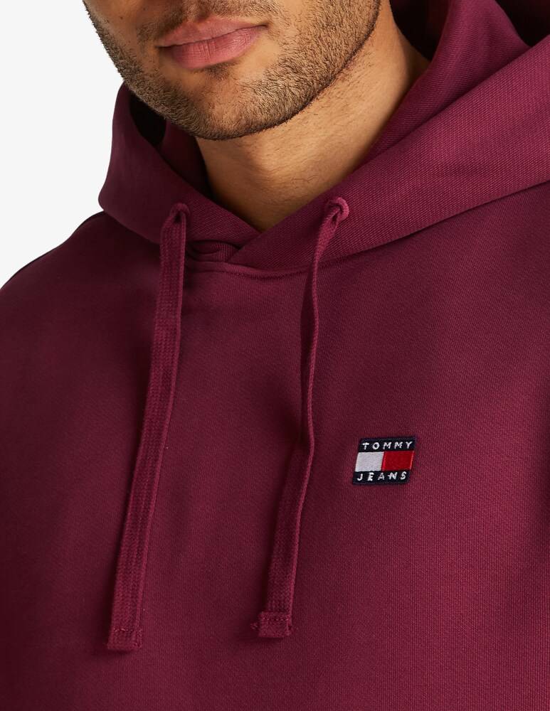 Tommy Jeans Felpa Con Cappuccio Regular Fit Badge