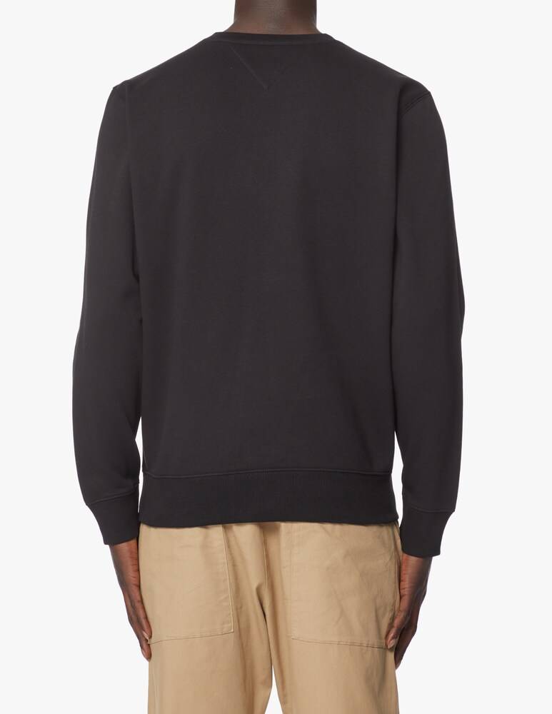 Tommy Jeans Felpa Girocollo Patch Bandierina