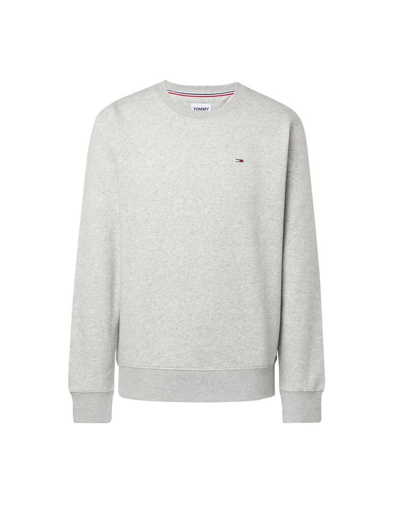 Tommy Jeans Felpa Girocollo Patch Bandierina