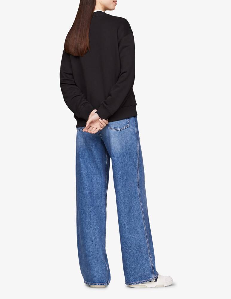 Tommy Jeans Felpa In Cotone