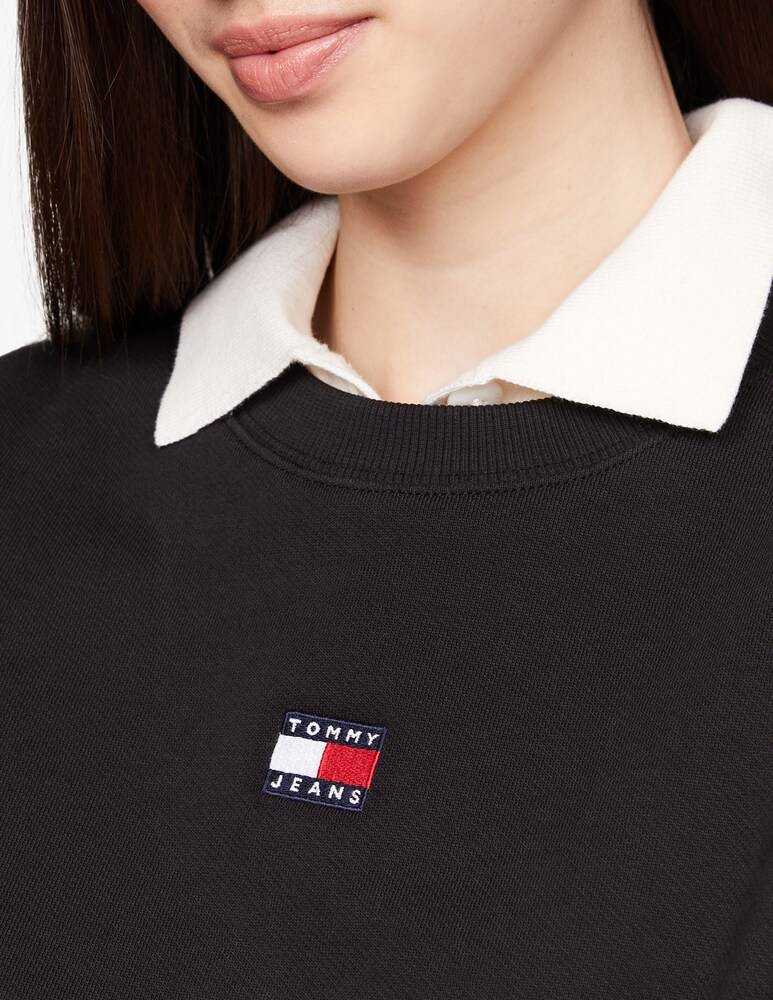 Tommy Jeans Felpa In Cotone