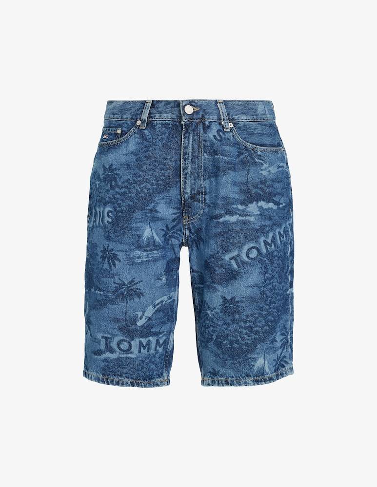 Tommy Jeans Jeans Corti Aiden Baggy Con Stampa