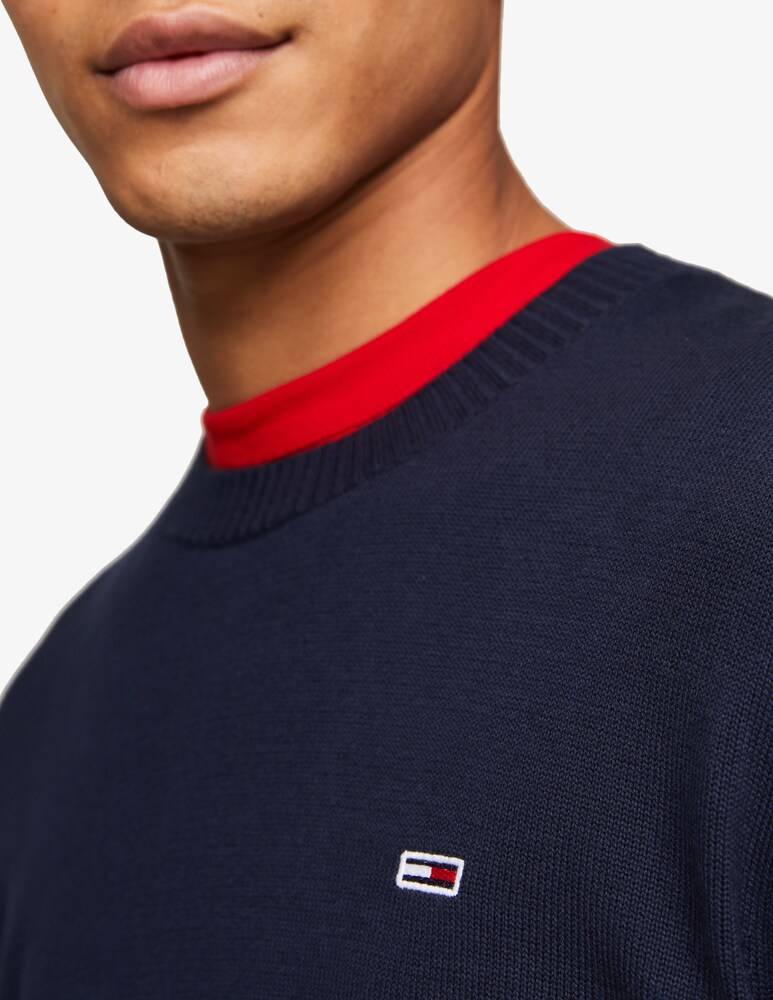 Tommy Jeans Maglia Maniche Lunghe Essential Small Badge