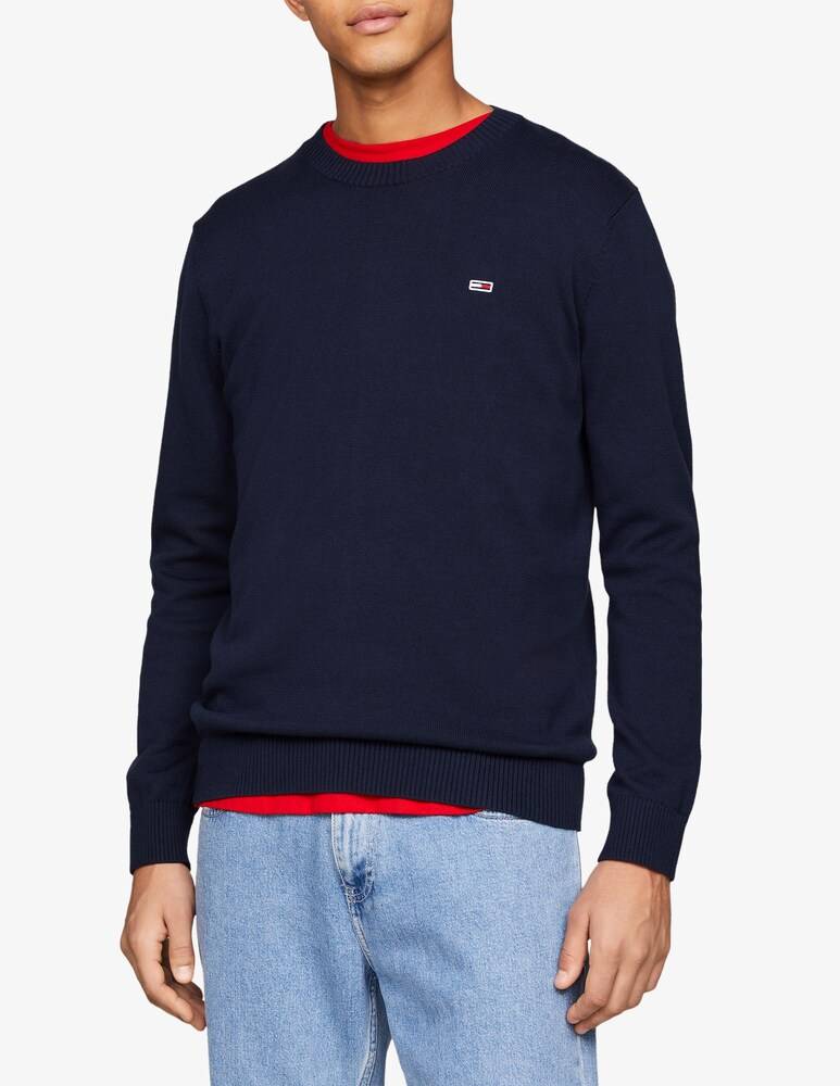 Tommy Jeans Maglia maniche lunghe essential small badge