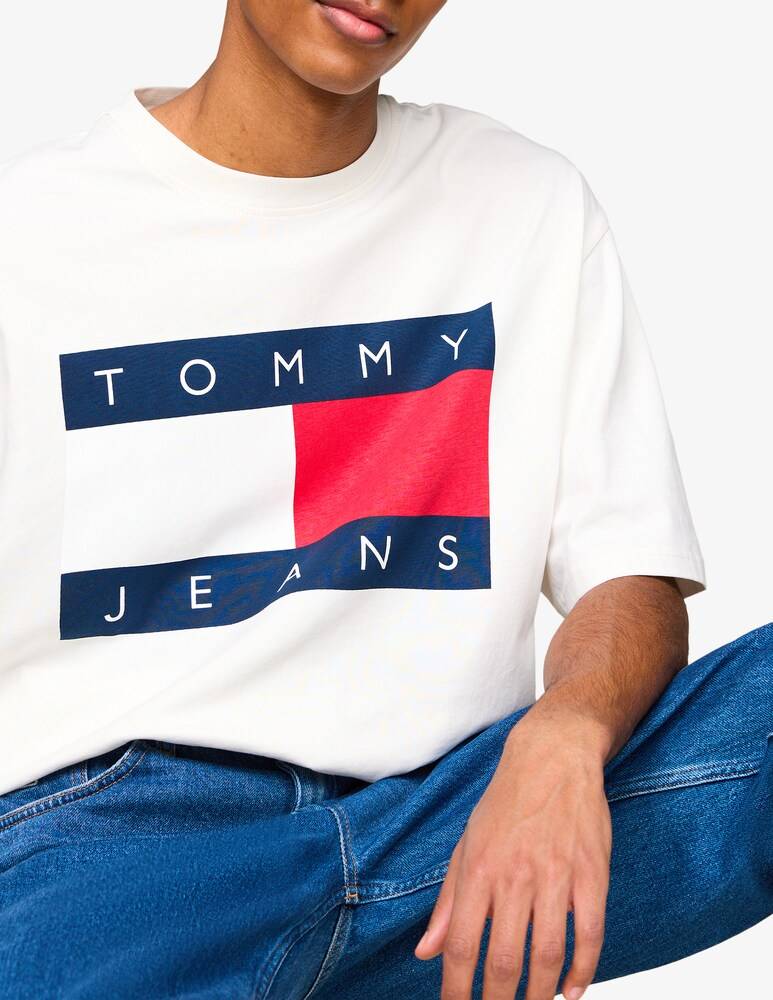 Tommy Jeans Maglietta Oversize Big Flag
