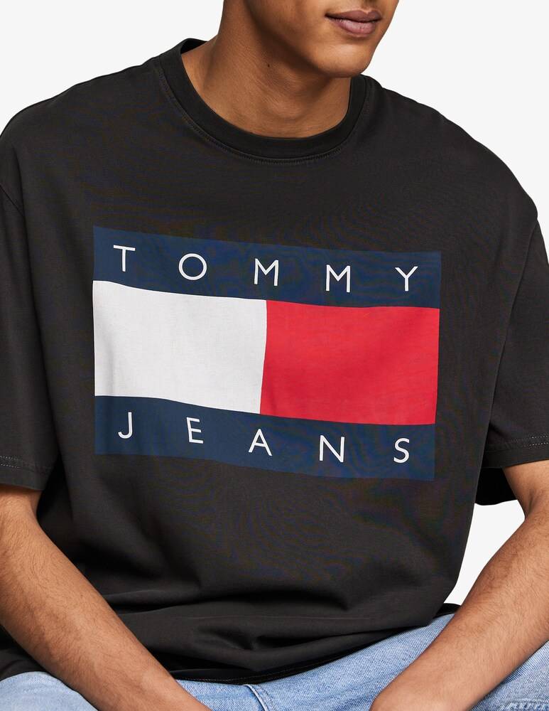 Tommy Jeans Maglietta Oversize Big Flag